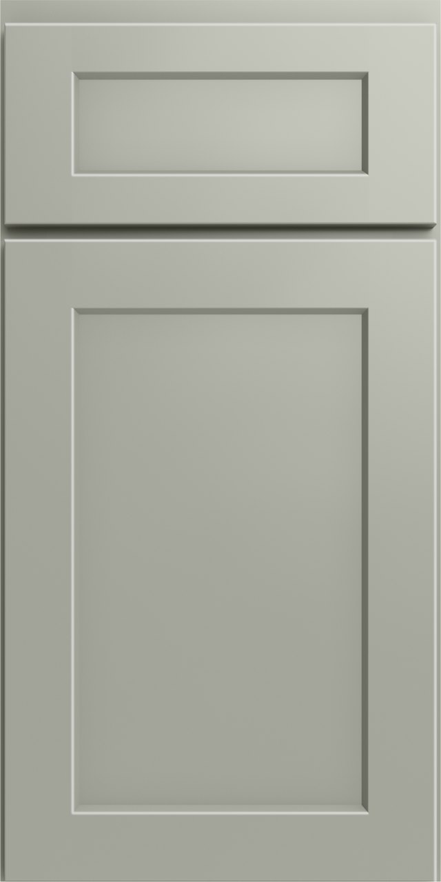 Shaker Moss cabinet door